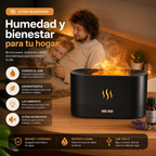 Humidificador con efecto llama